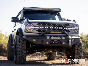 Ford Bronco Winch Bumper - Front - MTO Series - DV8 Ford Bronco Winch Bumper - Front - MTO Series - DV8